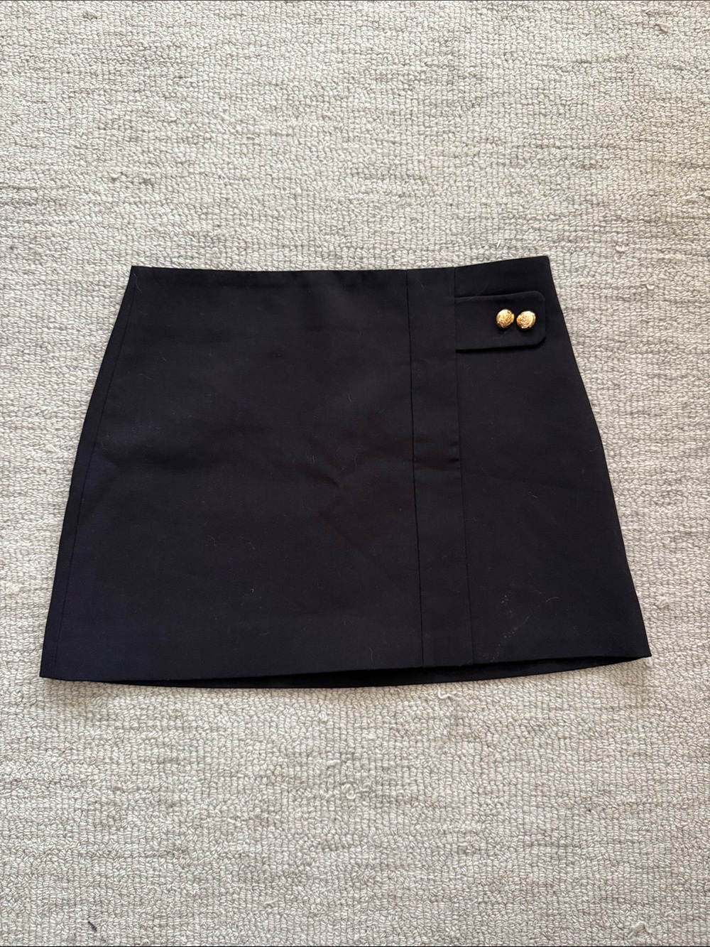 ZARA black mini skirt